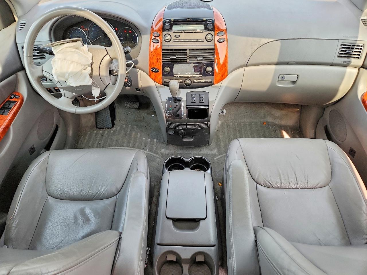 2008 Toyota Sienna Xle Gray vin: 5TDZK22C28S200956