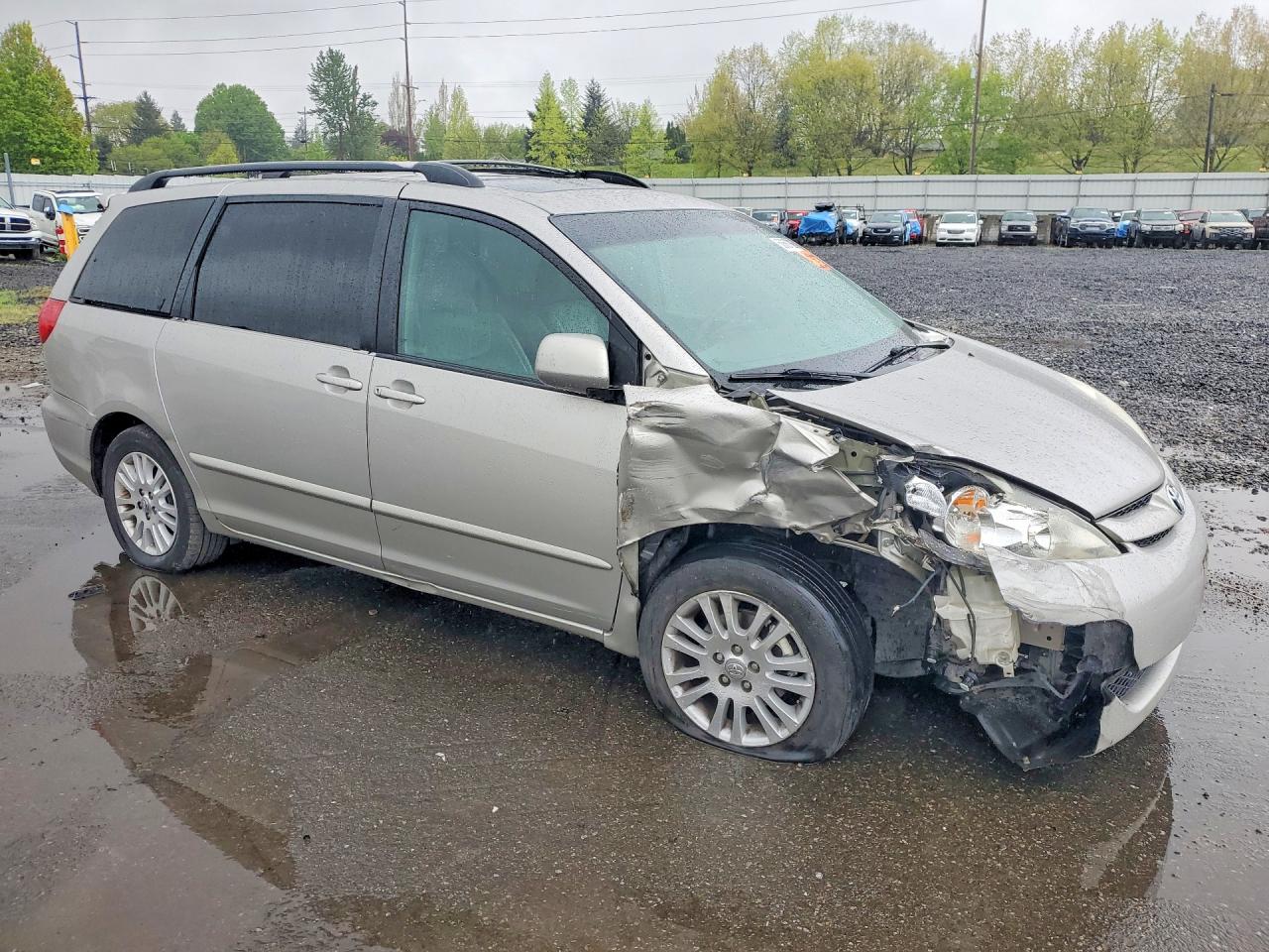 2009 Toyota Sienna Xle Silver vin: 5TDZK22C29S265470