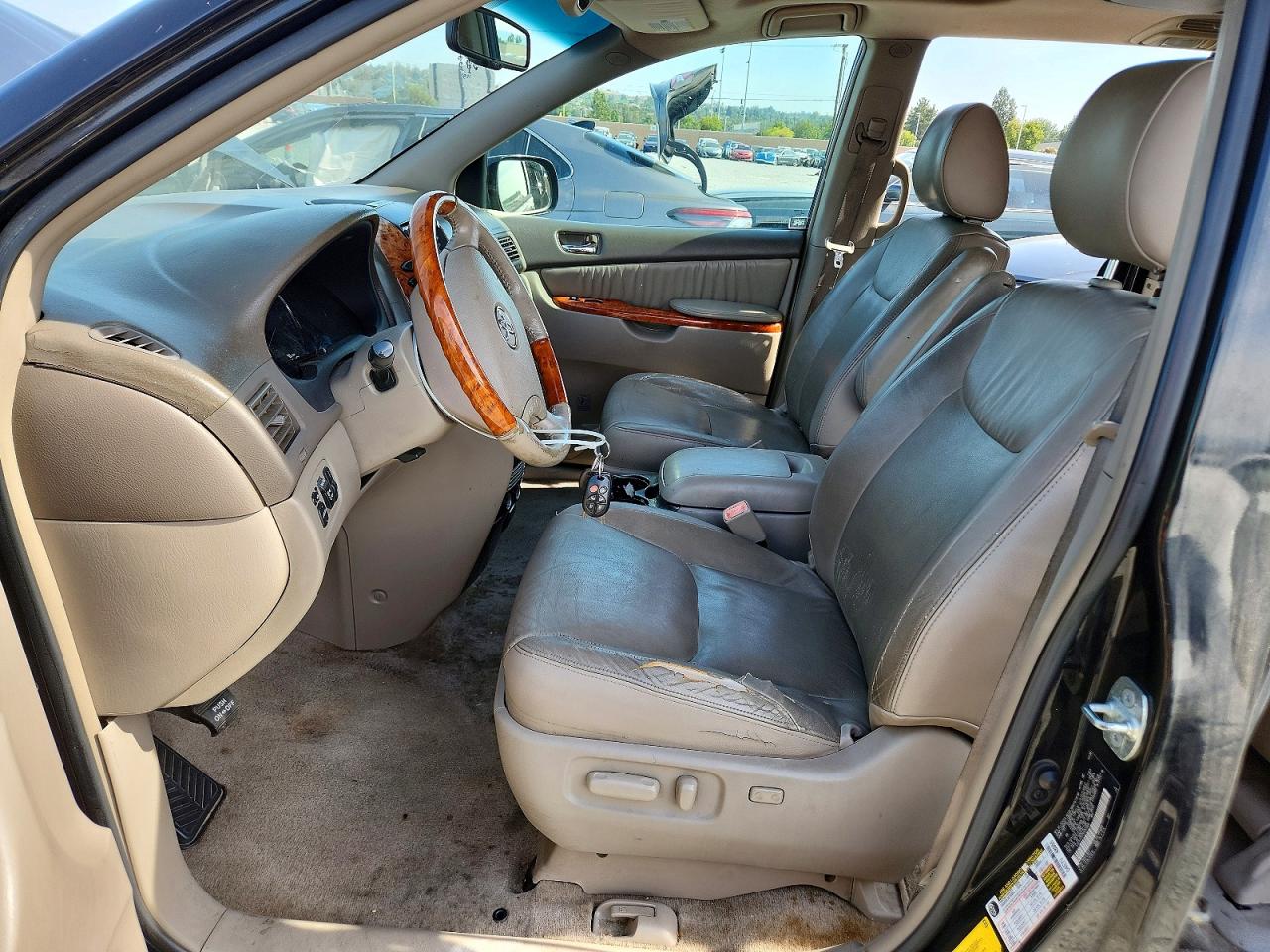 2009 Toyota Sienna Limited Black vin: 5TDZK22C29S265808