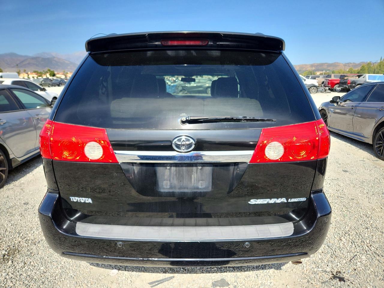 2009 Toyota Sienna Limited Black vin: 5TDZK22C29S265808