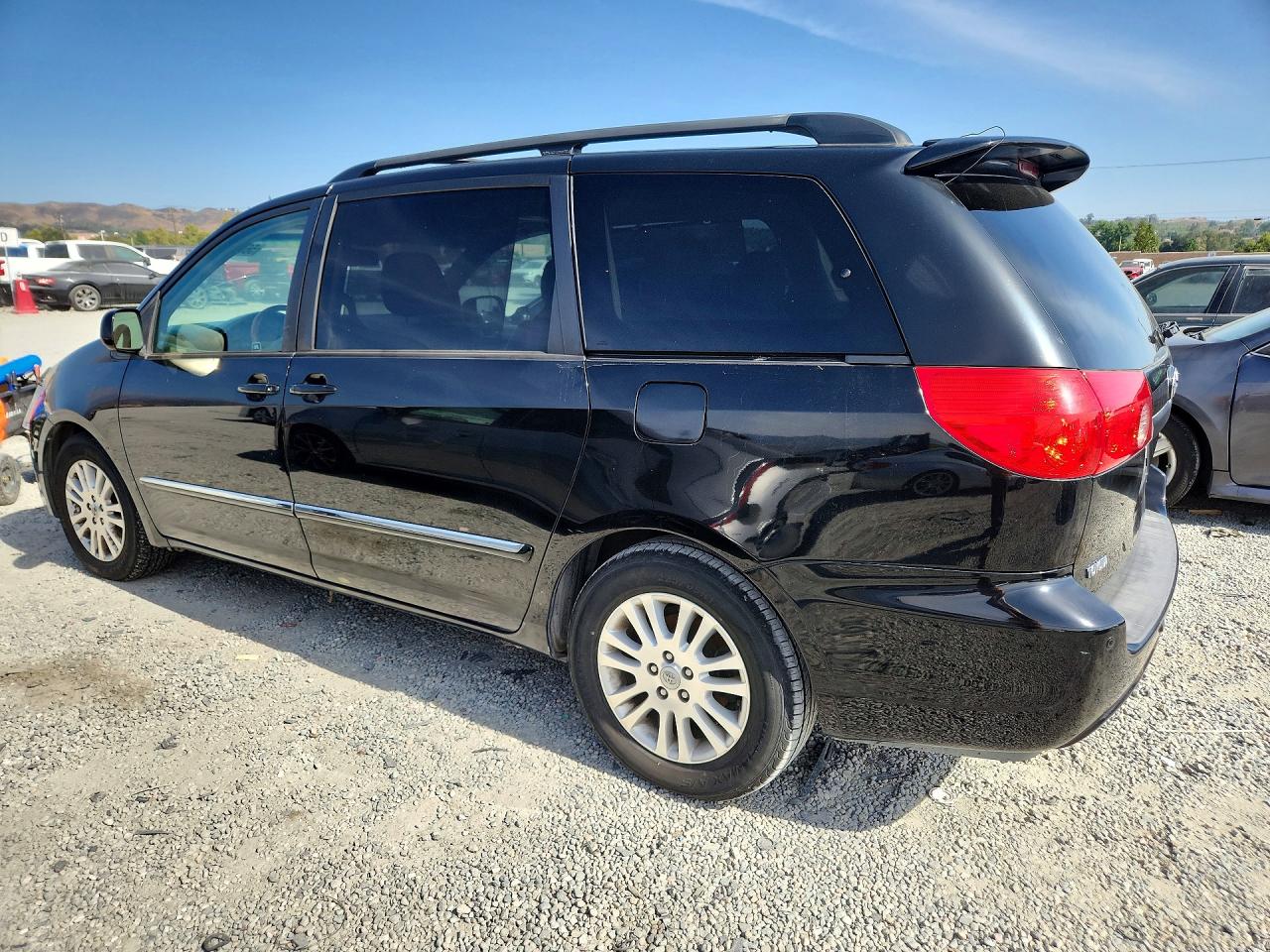 2009 Toyota Sienna Limited Black vin: 5TDZK22C29S265808