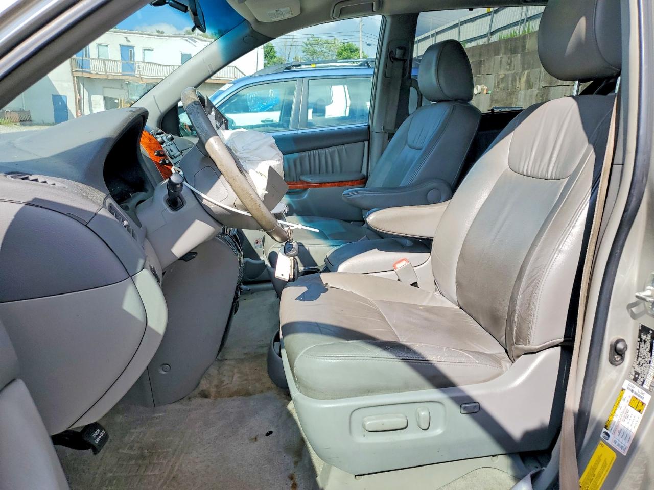2009 Toyota Sienna Xle Серый vin: 5TDZK22C29S281796