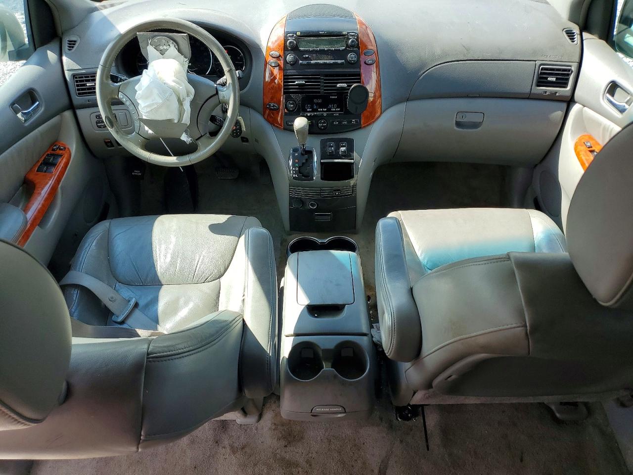 2009 Toyota Sienna Xle Серый vin: 5TDZK22C29S281796