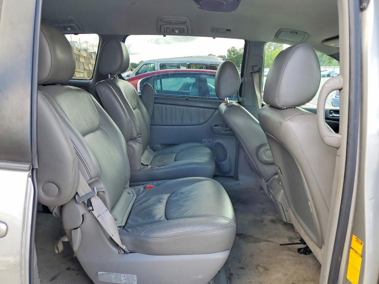 2009 Toyota Sienna Xle Серый vin: 5TDZK22C29S281796