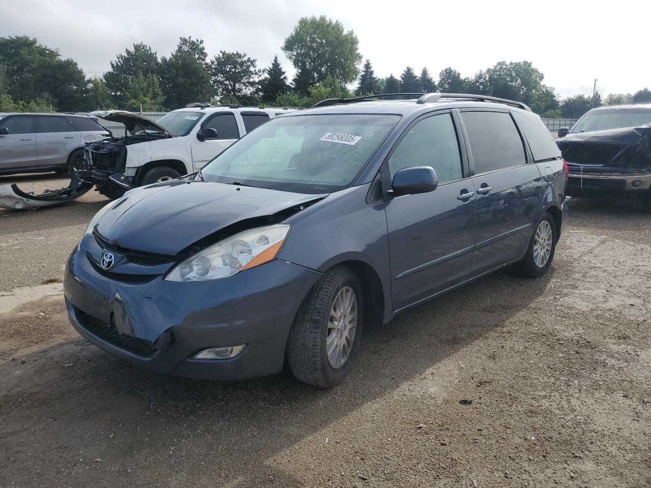 2007 Toyota Sienna Xle 7-passenger Серый vin: 5TDZK22C37S029357