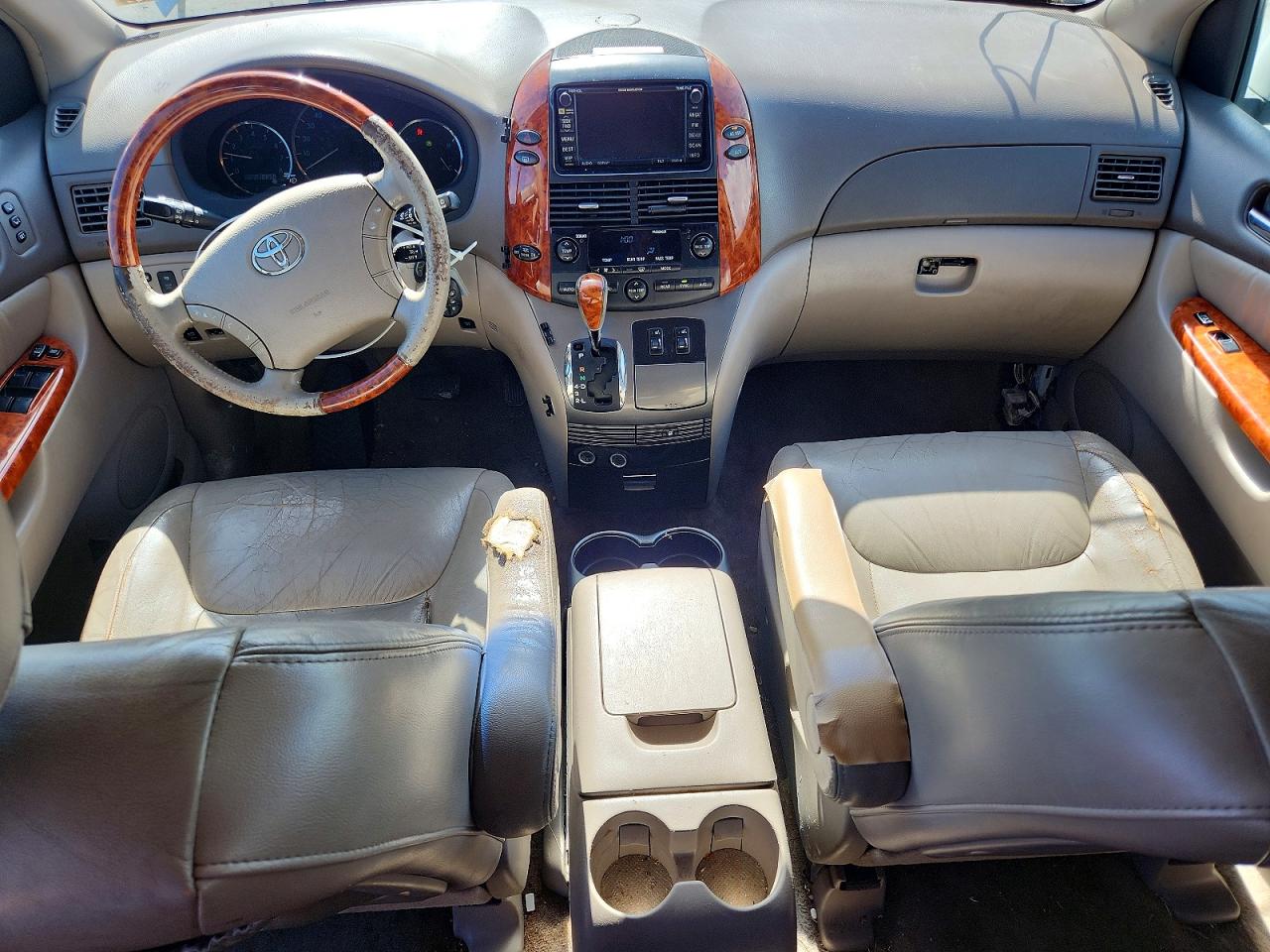 2007 Toyota Sienna Xle Limited 7-passenger White vin: 5TDZK22C37S095150