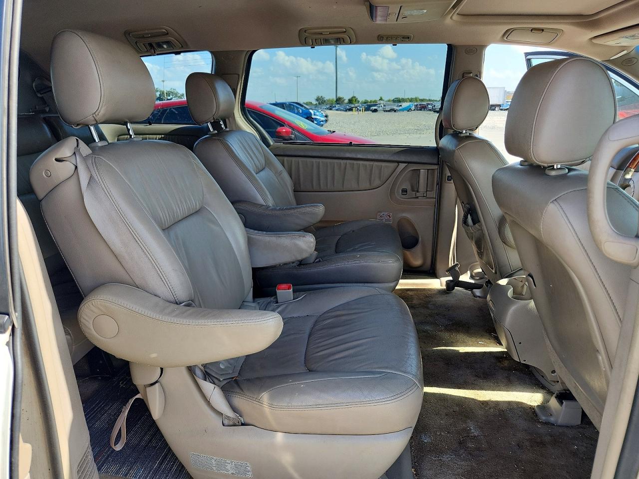 2007 Toyota Sienna Xle Limited 7-passenger White vin: 5TDZK22C37S095150