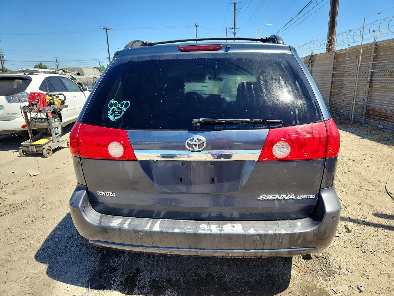 2008 Toyota Sienna Xle Limited Gray vin: 5TDZK22C38S138807