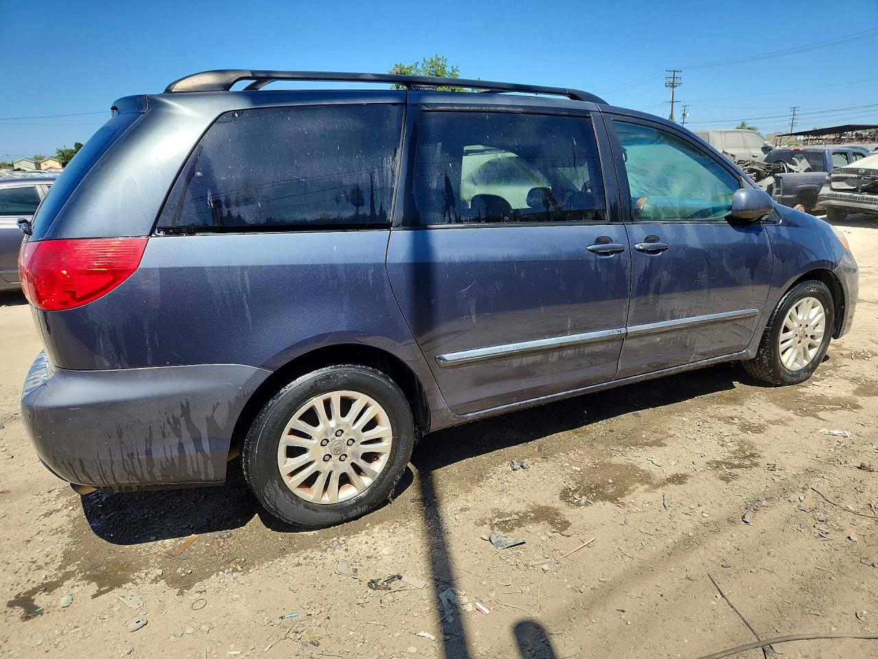 2008 Toyota Sienna Xle Limited Gray vin: 5TDZK22C38S138807