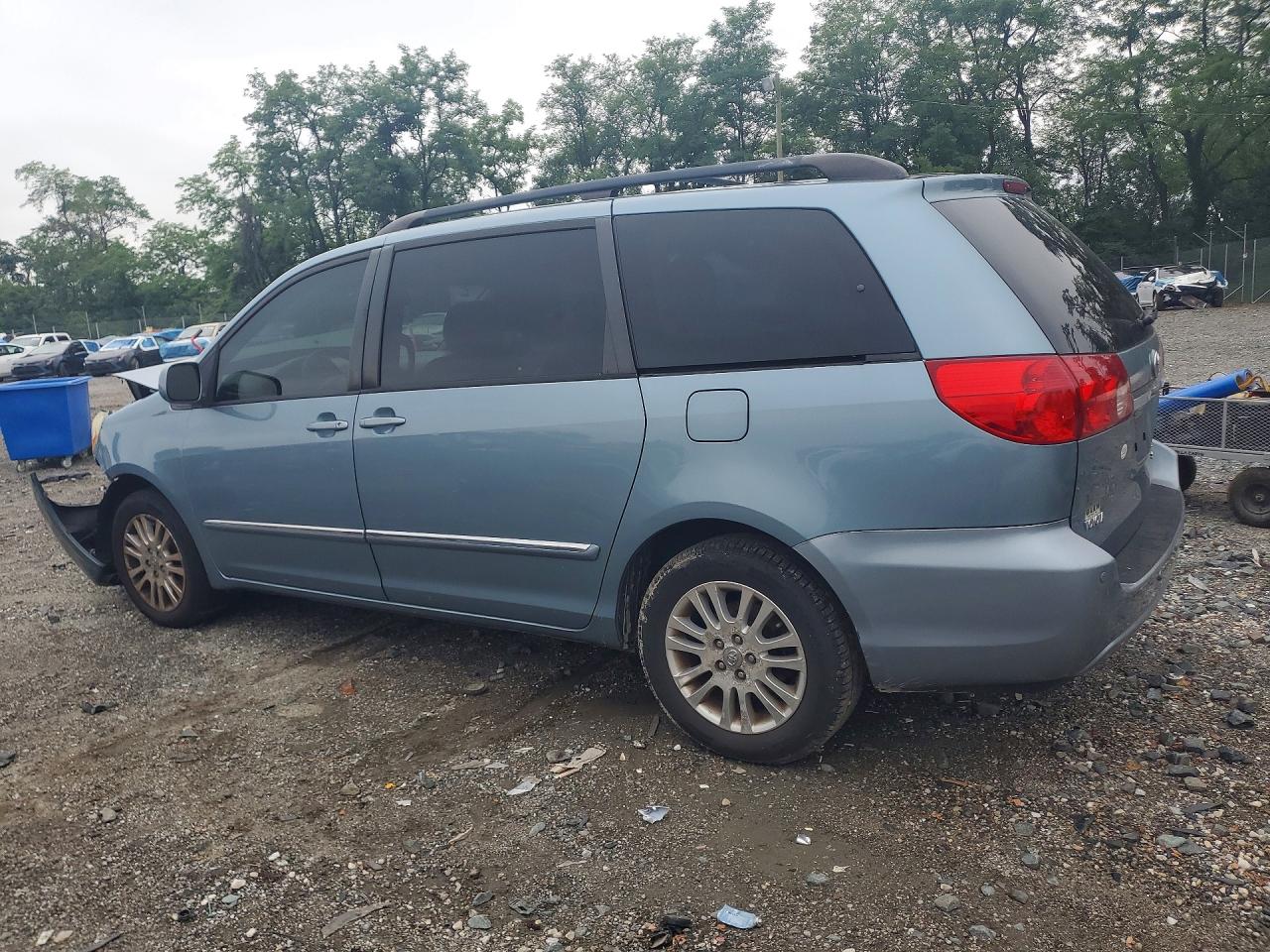 2008 Toyota Sienna Xle Limited Blue vin: 5TDZK22C38S142002
