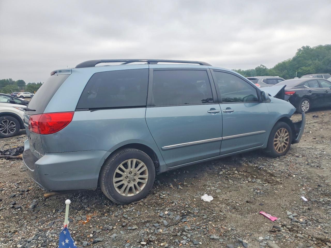 2008 Toyota Sienna Xle Limited Blue vin: 5TDZK22C38S142002