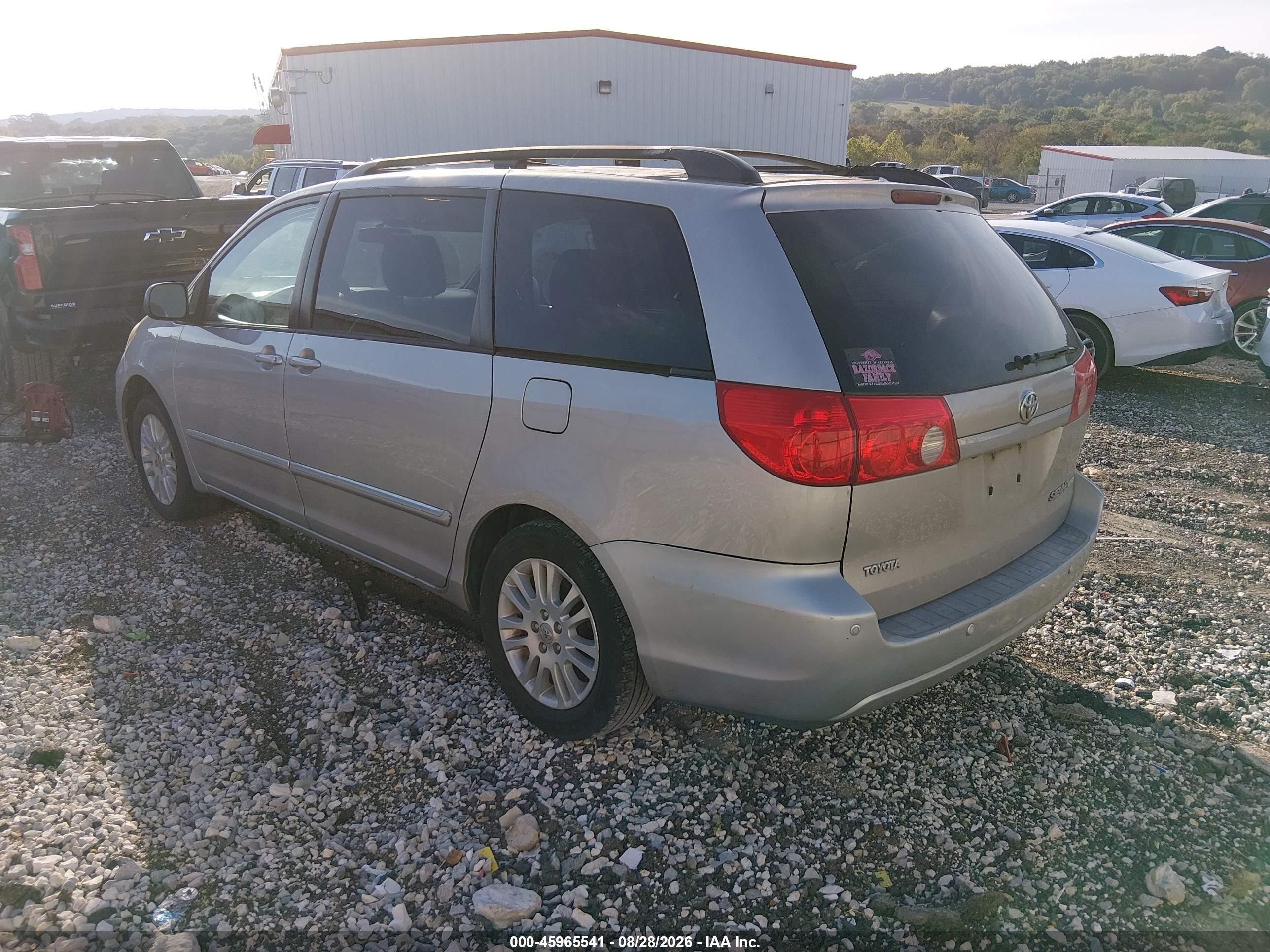 2009 Toyota Sienna Limited Silver vin: 5TDZK22C39S264974