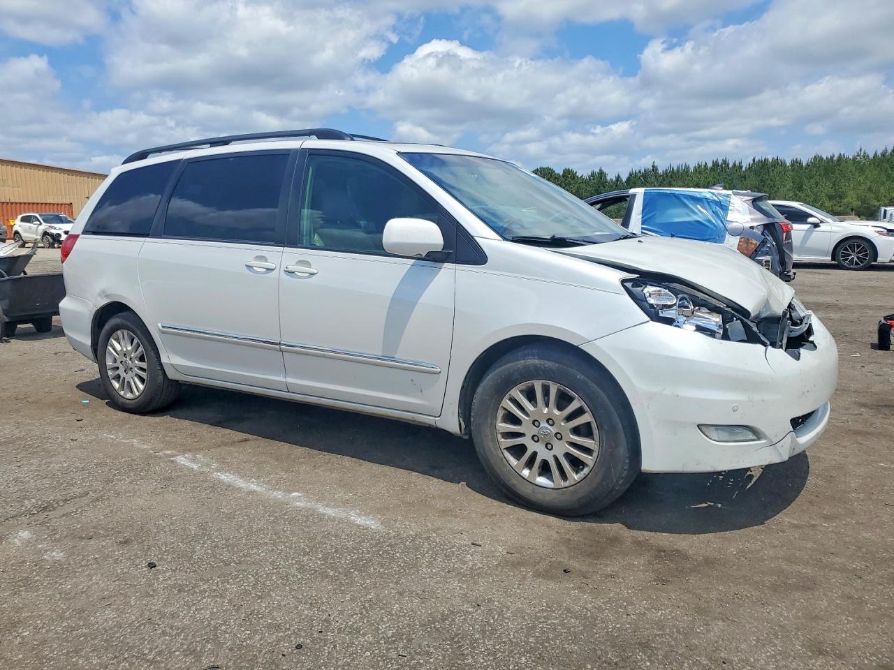 2007 Toyota Sienna Xle Limited 7-passenger White vin: 5TDZK22C47S032512