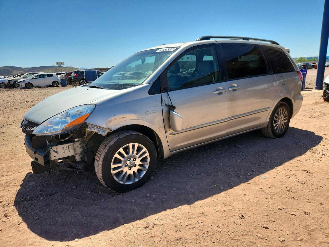 2007 Toyota Sienna Xle 7-passenger Silver vin: 5TDZK22C47S098946