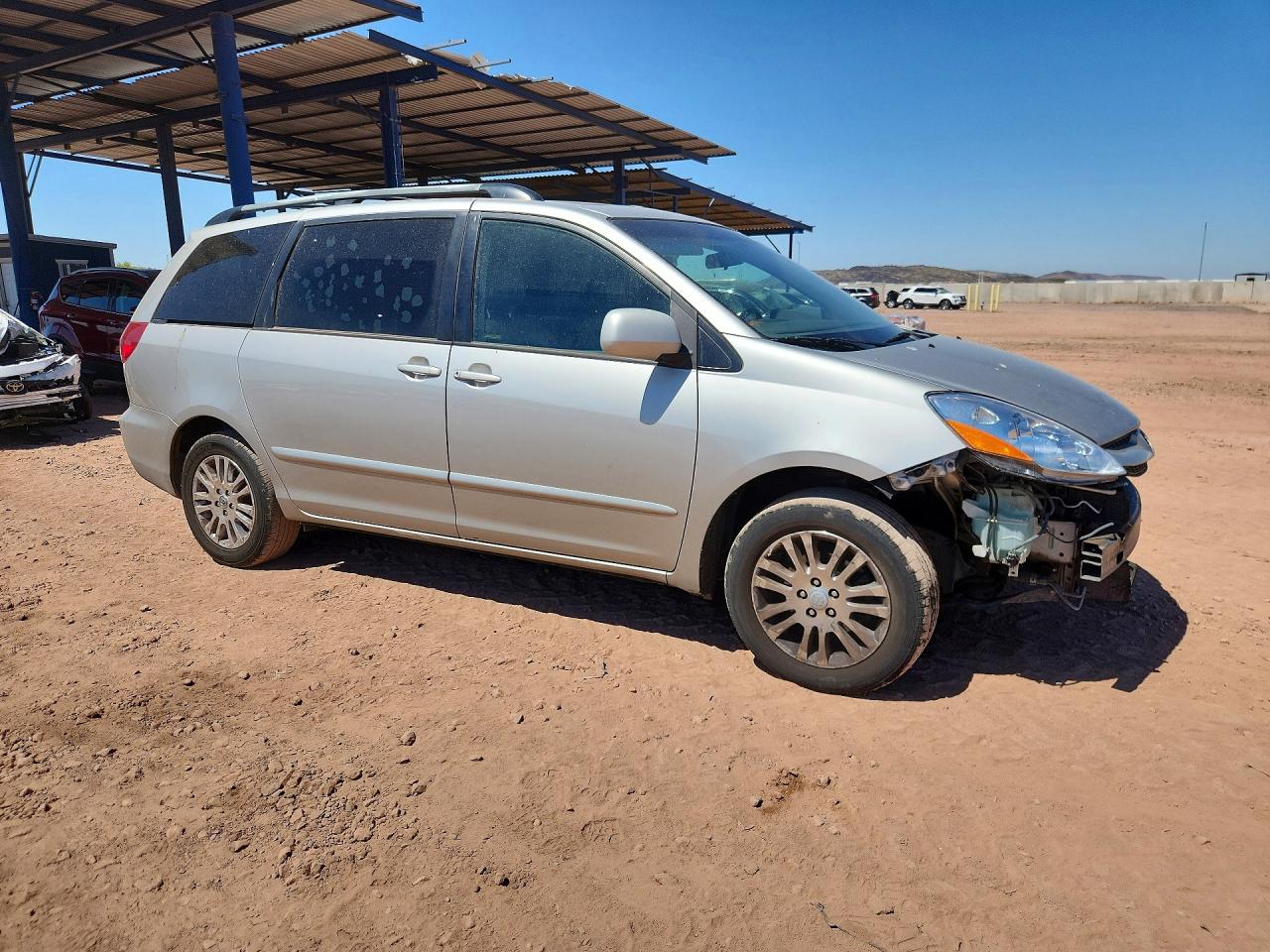 2007 Toyota Sienna Xle 7-passenger Серебряный vin: 5TDZK22C47S098946