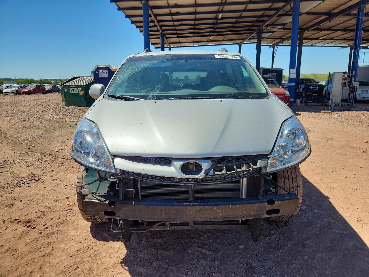 2007 Toyota Sienna Xle 7-passenger Серебряный vin: 5TDZK22C47S098946