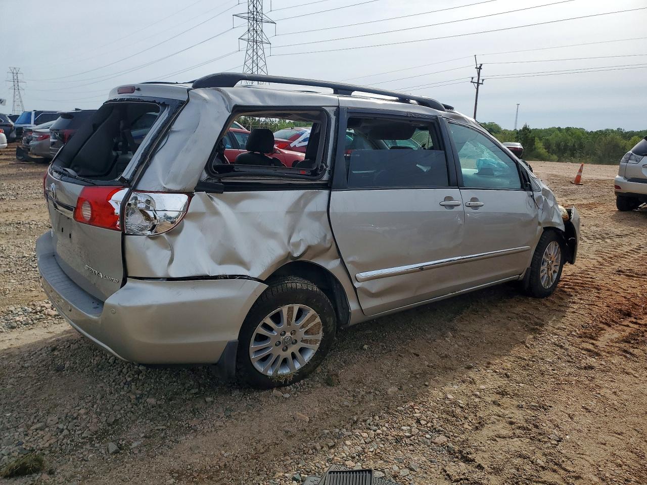 2008 Toyota Sienna Xle Limited Silver vin: 5TDZK22C48S101748