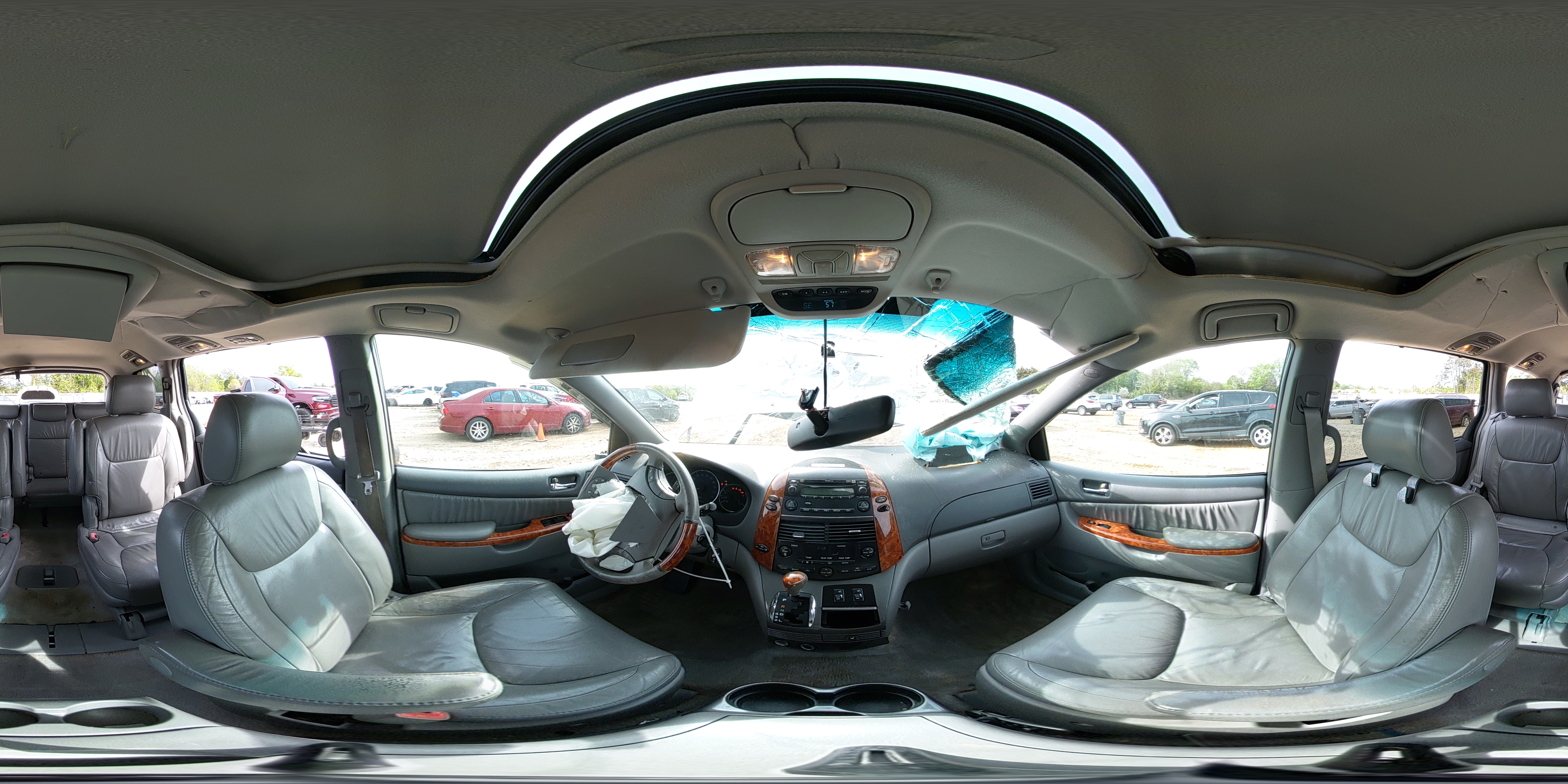2008 Toyota Sienna Xle Limited Silver vin: 5TDZK22C48S101748