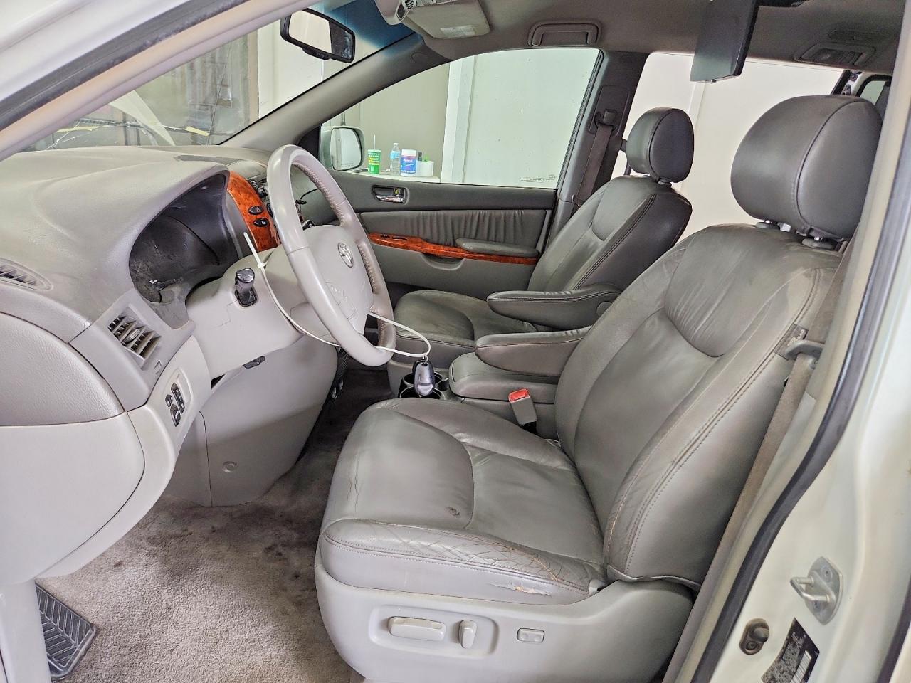 2008 Toyota Sienna Xle White vin: 5TDZK22C48S113995