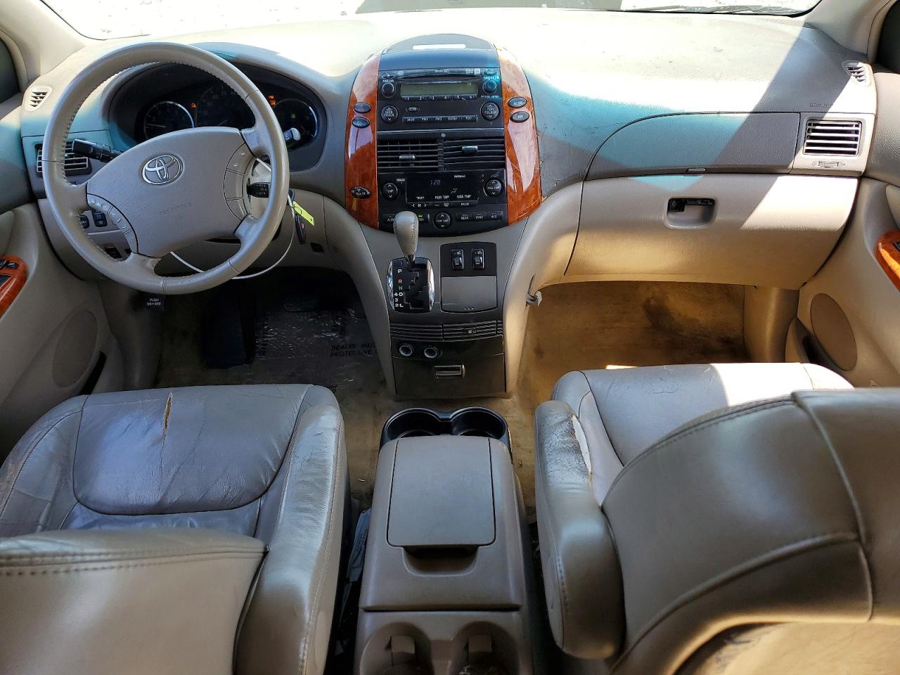 2008 Toyota Sienna Xle Gold vin: 5TDZK22C48S127542