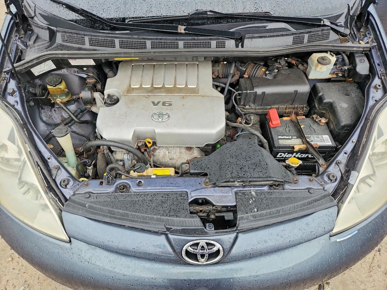 2009 Toyota Sienna Xle Blue vin: 5TDZK22C49S260366