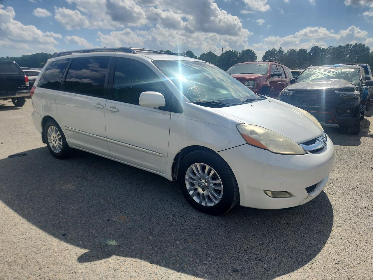 2009 Toyota Sienna Limited White vin: 5TDZK22C49S279483