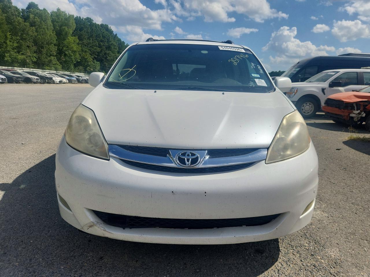 2009 Toyota Sienna Limited White vin: 5TDZK22C49S279483
