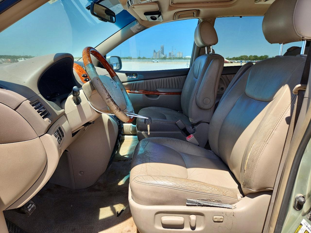 2007 Toyota Sienna Xle Limited 7-passenger Зеленый vin: 5TDZK22C57S007439