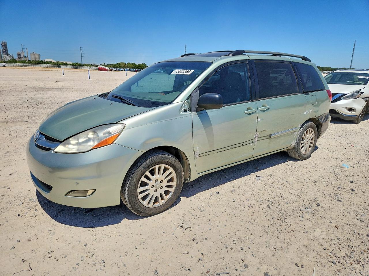 2007 Toyota Sienna Xle Limited 7-passenger Green vin: 5TDZK22C57S007439