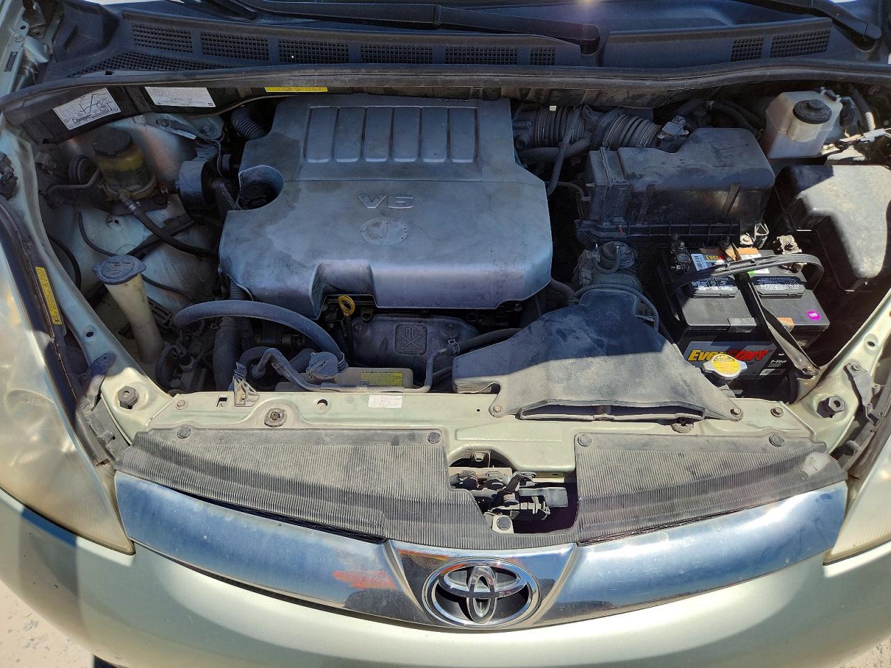2007 Toyota Sienna Xle Limited 7-passenger Зеленый vin: 5TDZK22C57S007439