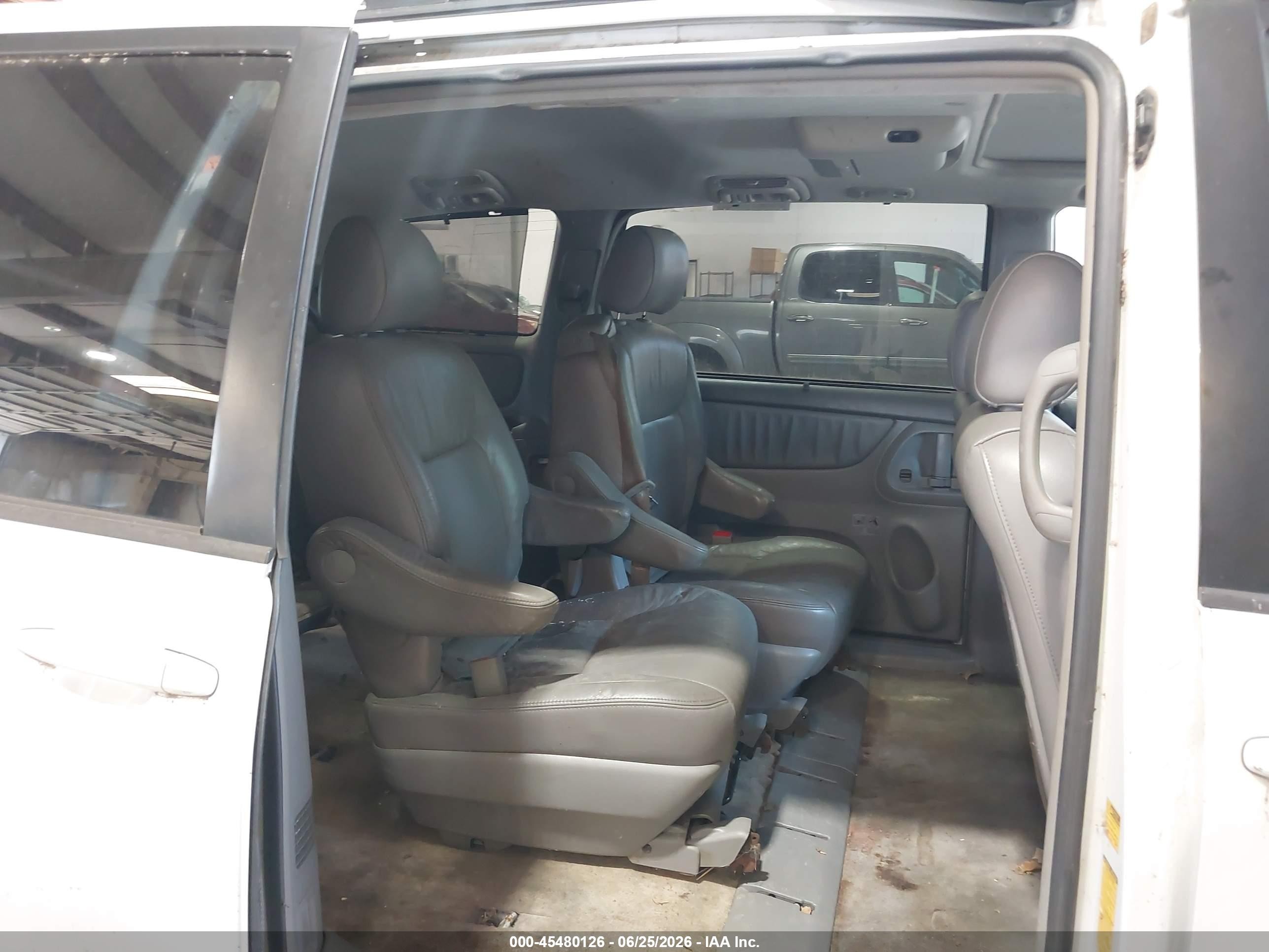 2007 Toyota Sienna Xle Limited White vin: 5TDZK22C57S077202