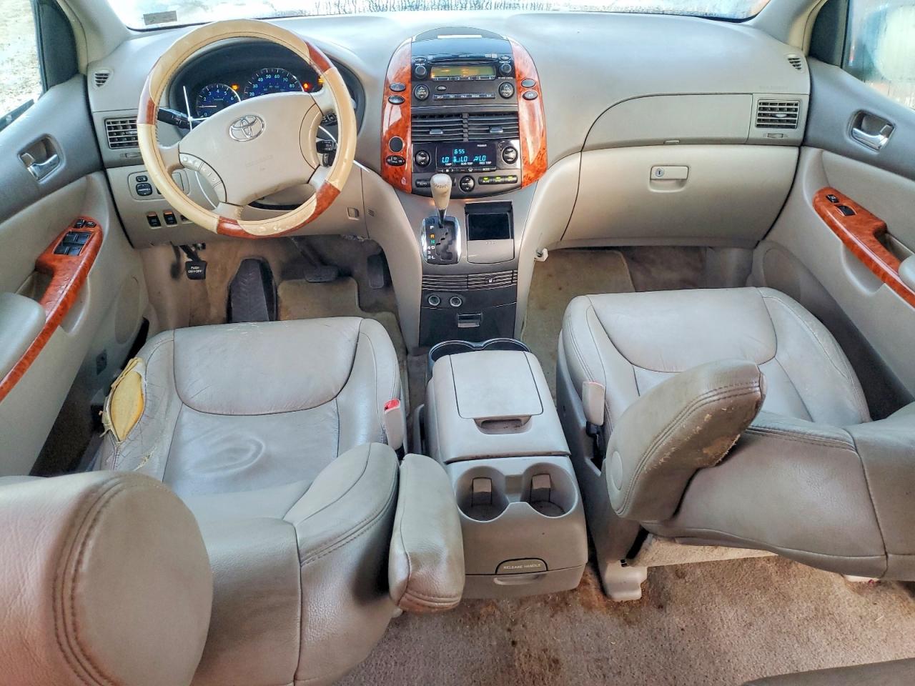 2007 Toyota Sienna Xle 7-passenger Blue vin: 5TDZK22C57S095280