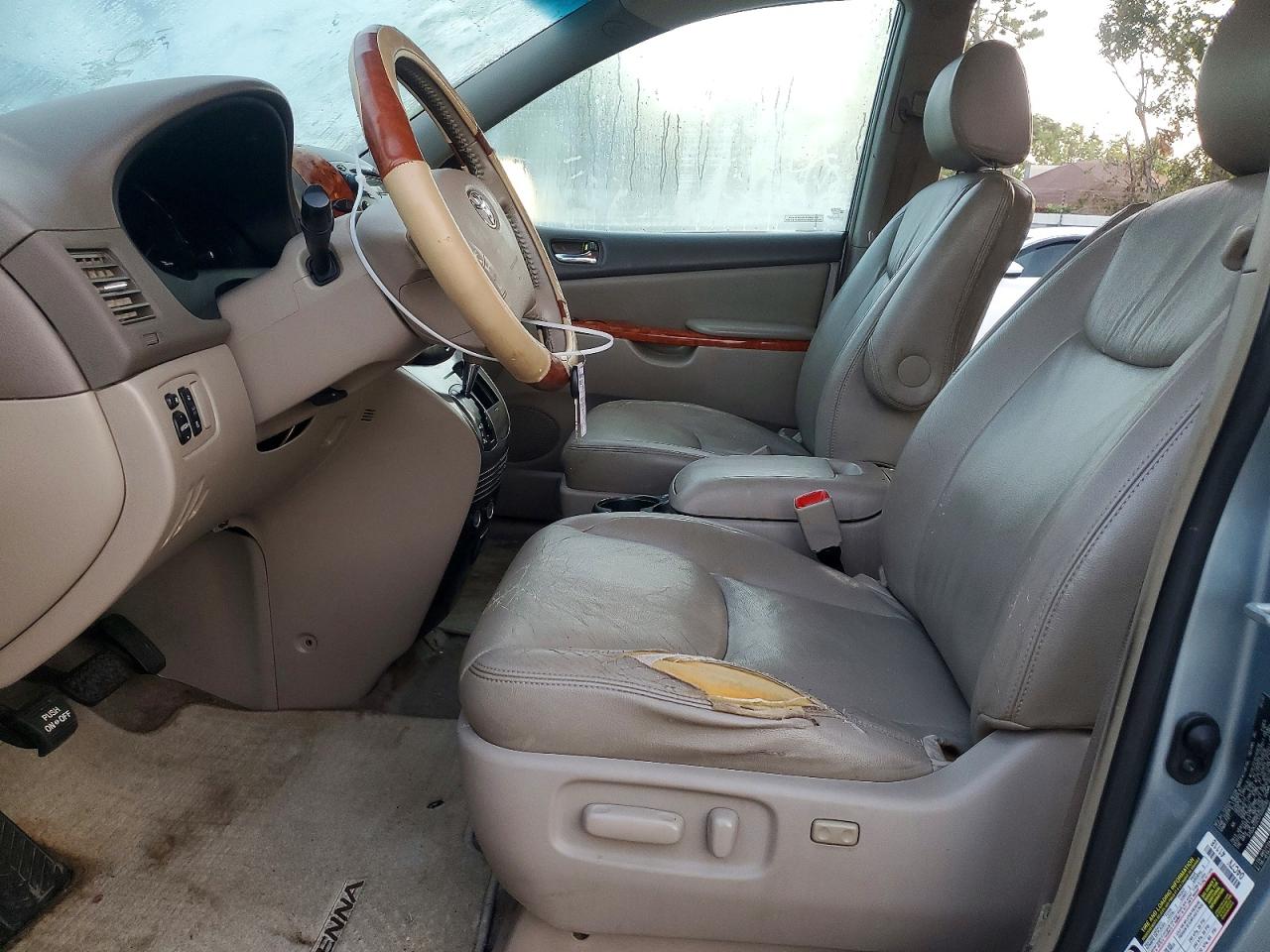2007 Toyota Sienna Xle 7-passenger Blue vin: 5TDZK22C57S095280