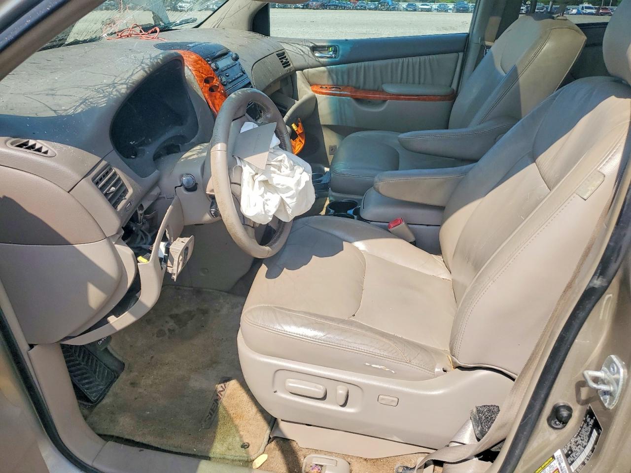 2008 Toyota Sienna Xle Gold vin: 5TDZK22C58S223230