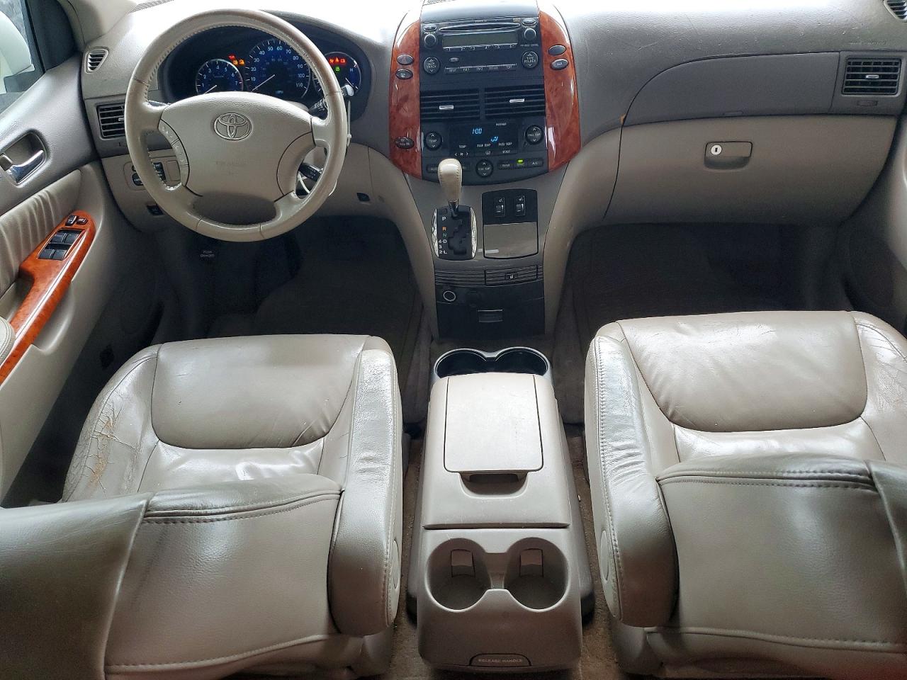2009 Toyota Sienna Xle White vin: 5TDZK22C59S235122