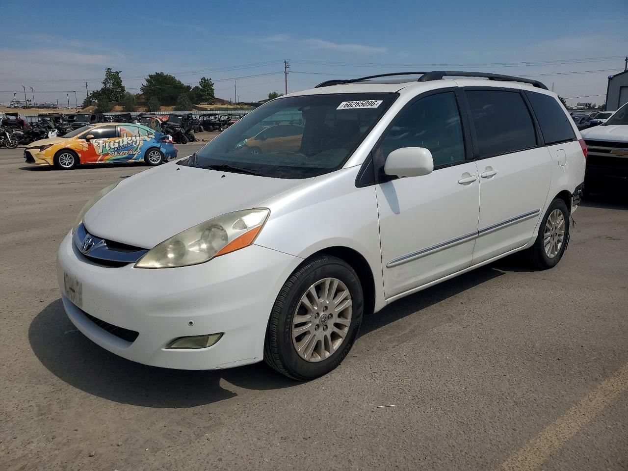 2007 Toyota Sienna Xle Limited 7-passenger White vin: 5TDZK22C67S056729