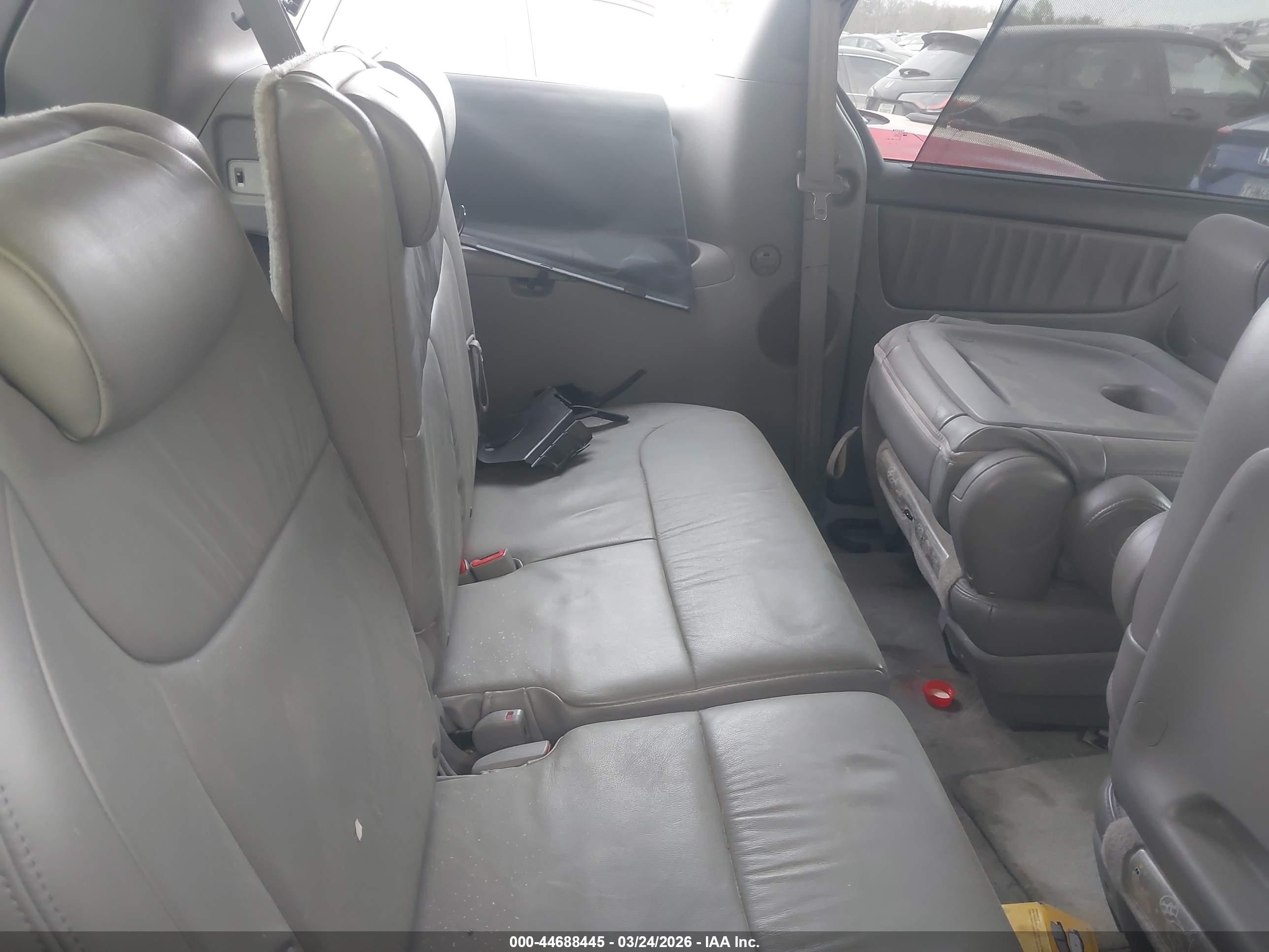 2008 Toyota Sienna Xle Blue vin: 5TDZK22C68S166083