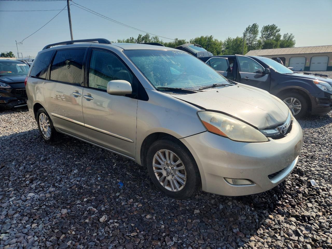 2008 Toyota Sienna Xle Limited Silver vin: 5TDZK22C68S166536
