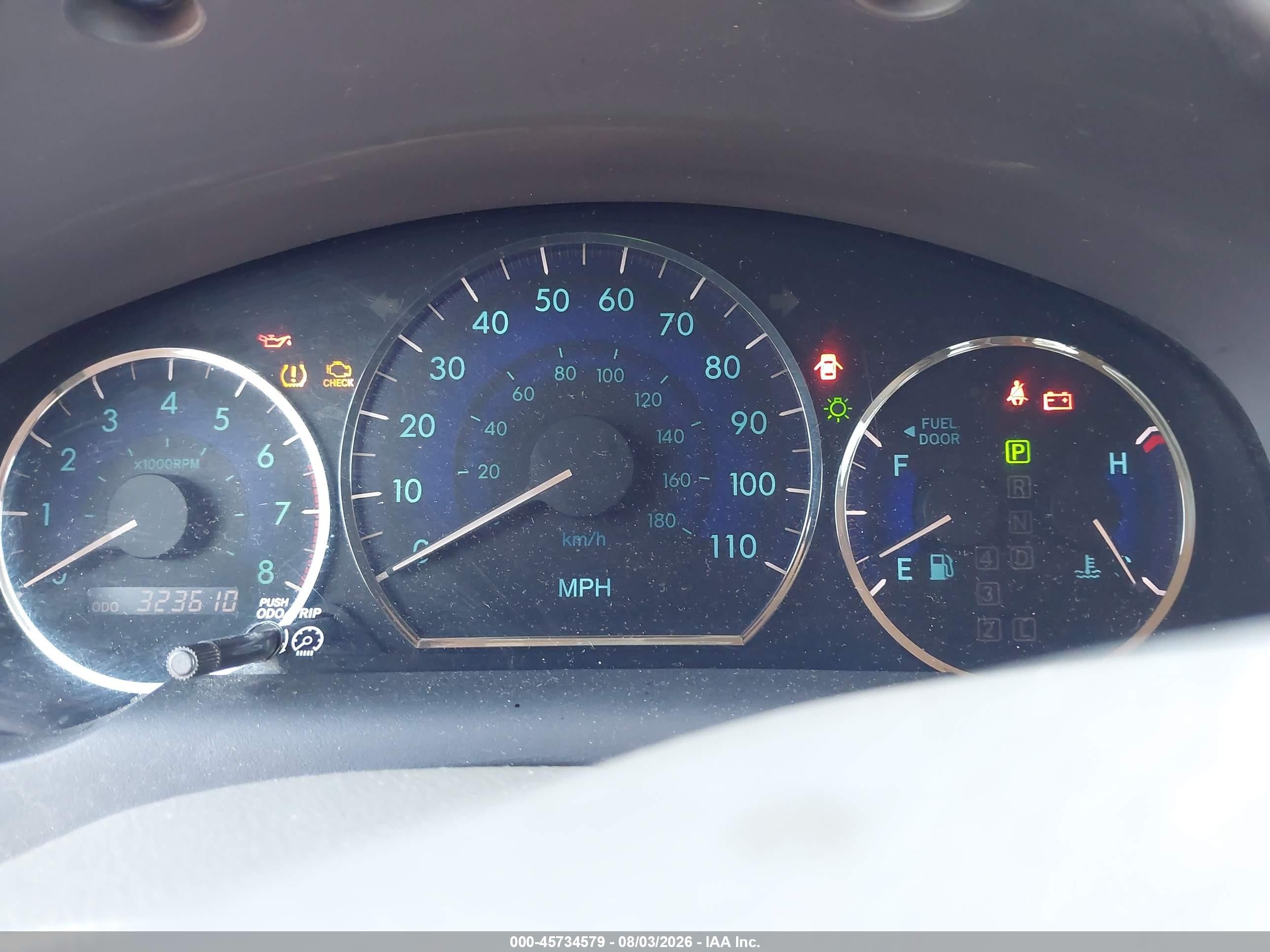 2008 Toyota Sienna Xle Champagne vin: 5TDZK22C68S177620