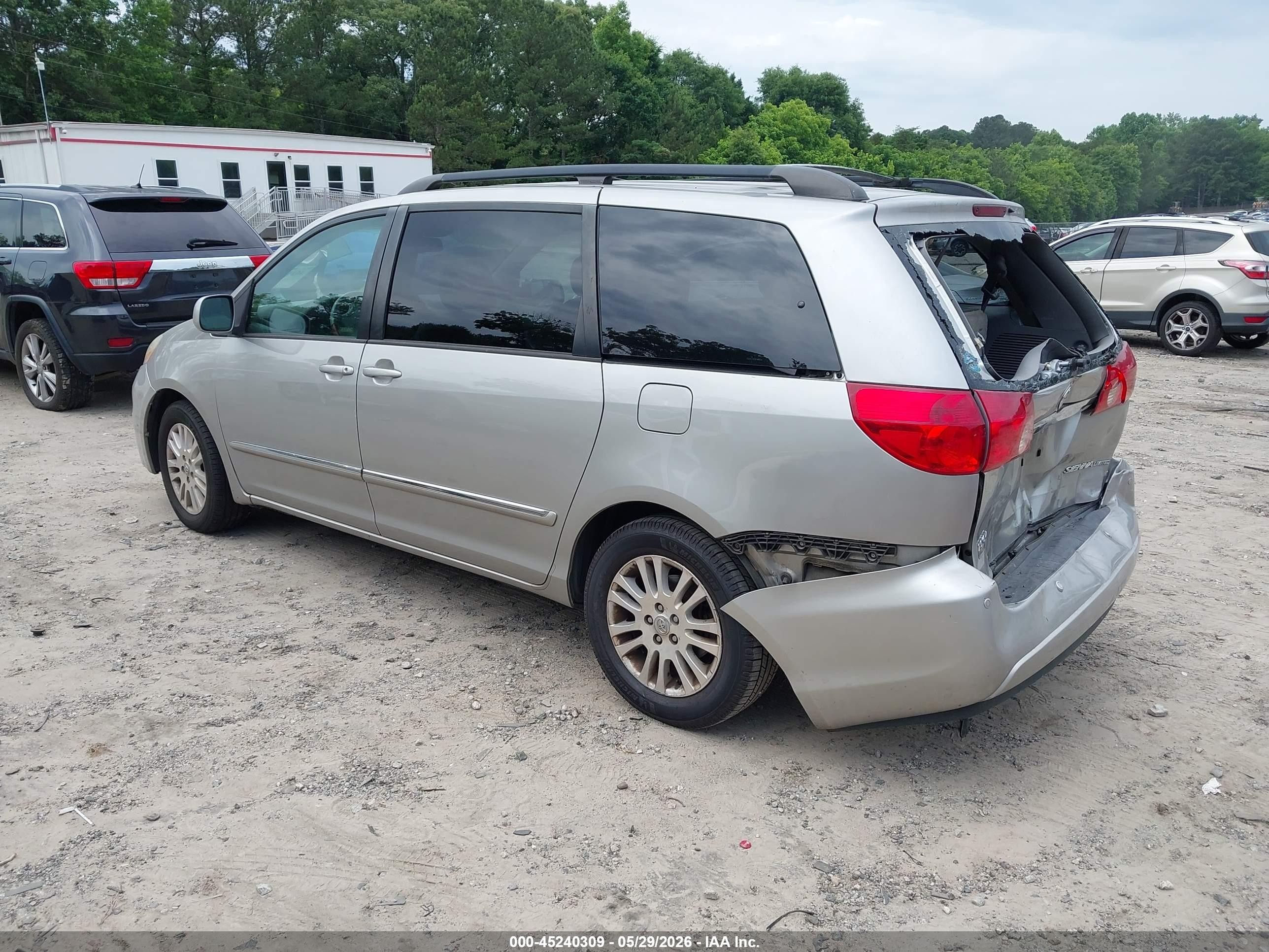 2008 Toyota Sienna Limited Brown vin: 5TDZK22C68S186236