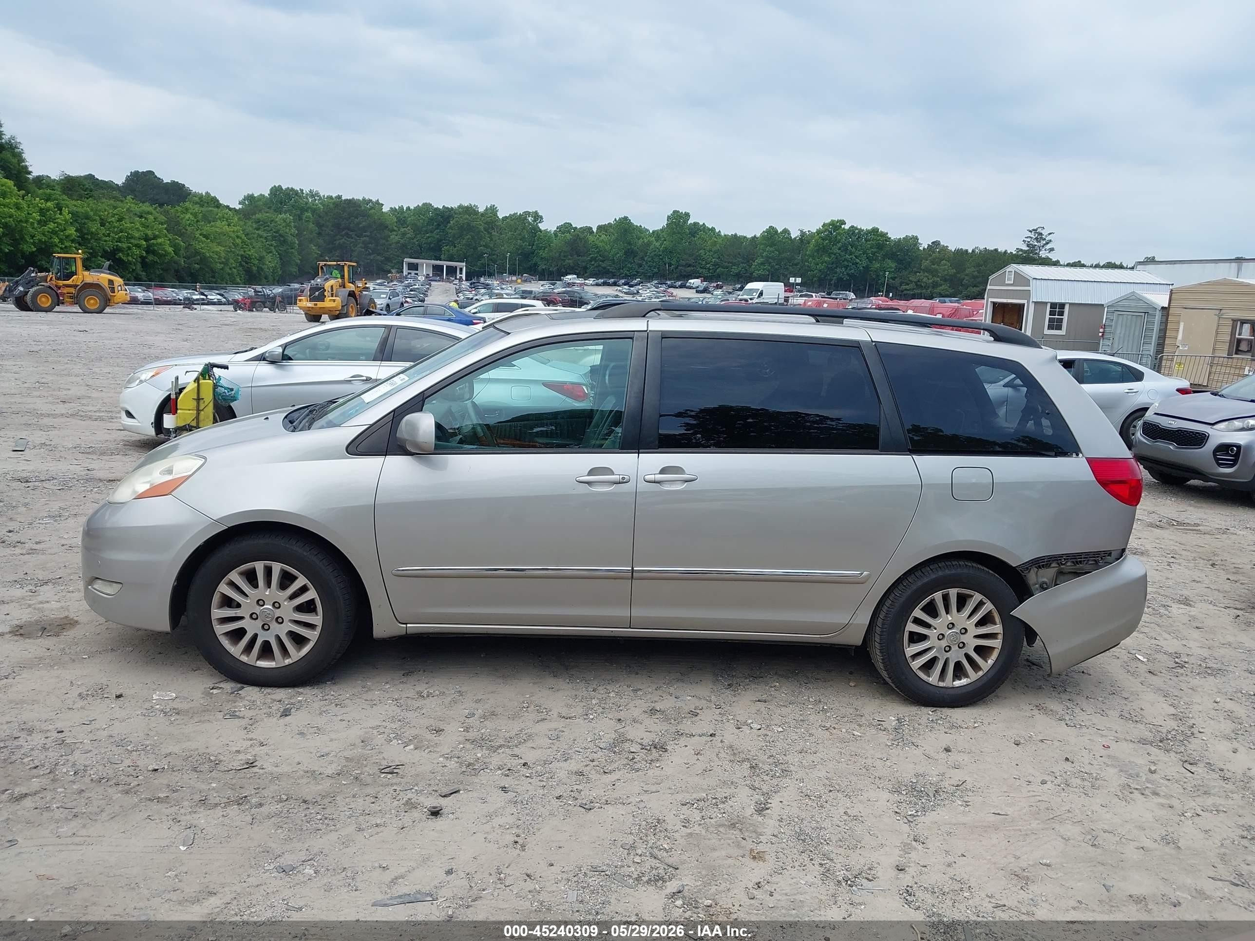 2008 Toyota Sienna Limited Brown vin: 5TDZK22C68S186236