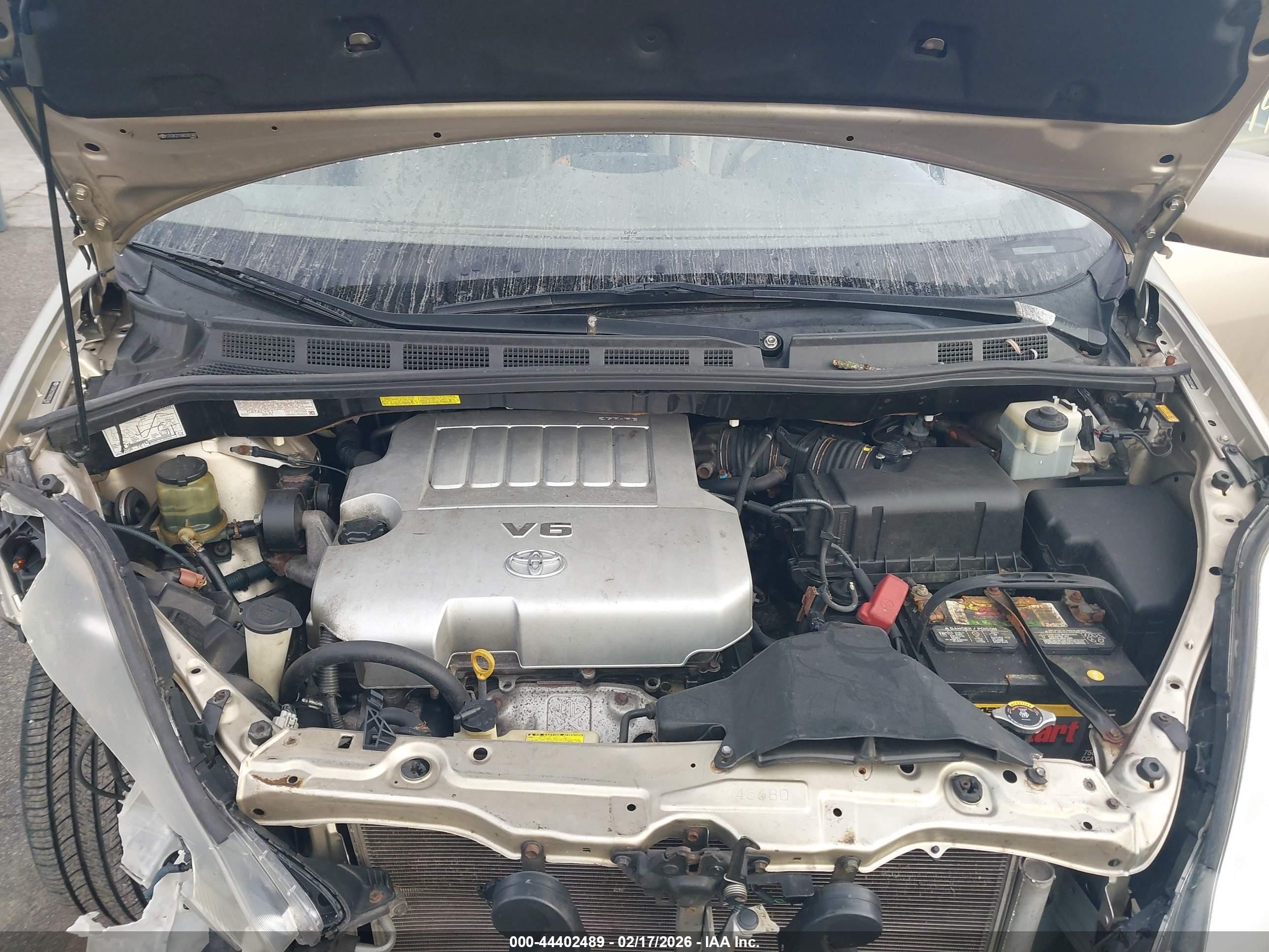 2008 Toyota Sienna Xle Gold vin: 5TDZK22C68S207487