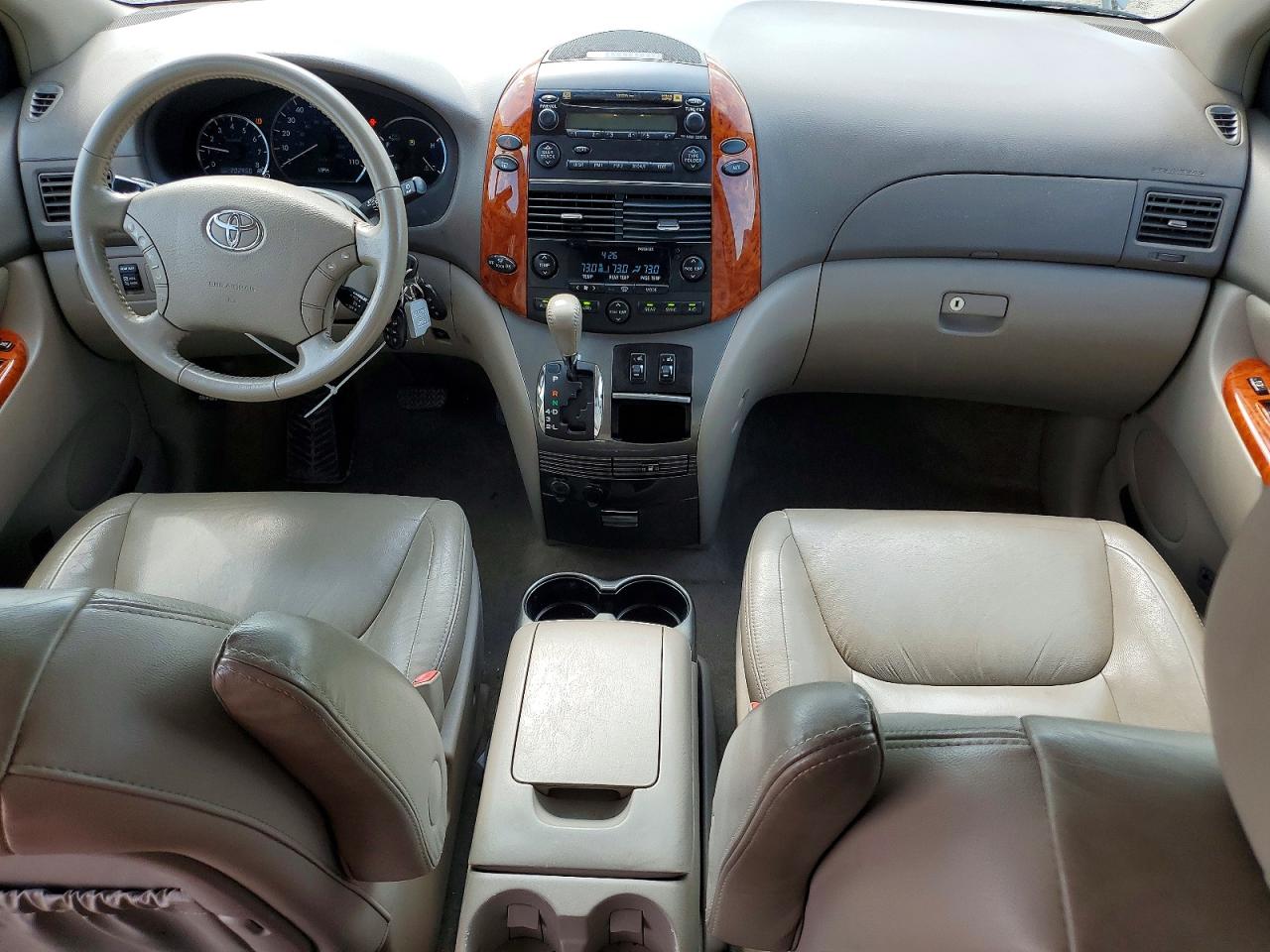 2009 Toyota Sienna Xle Gold vin: 5TDZK22C69S260353