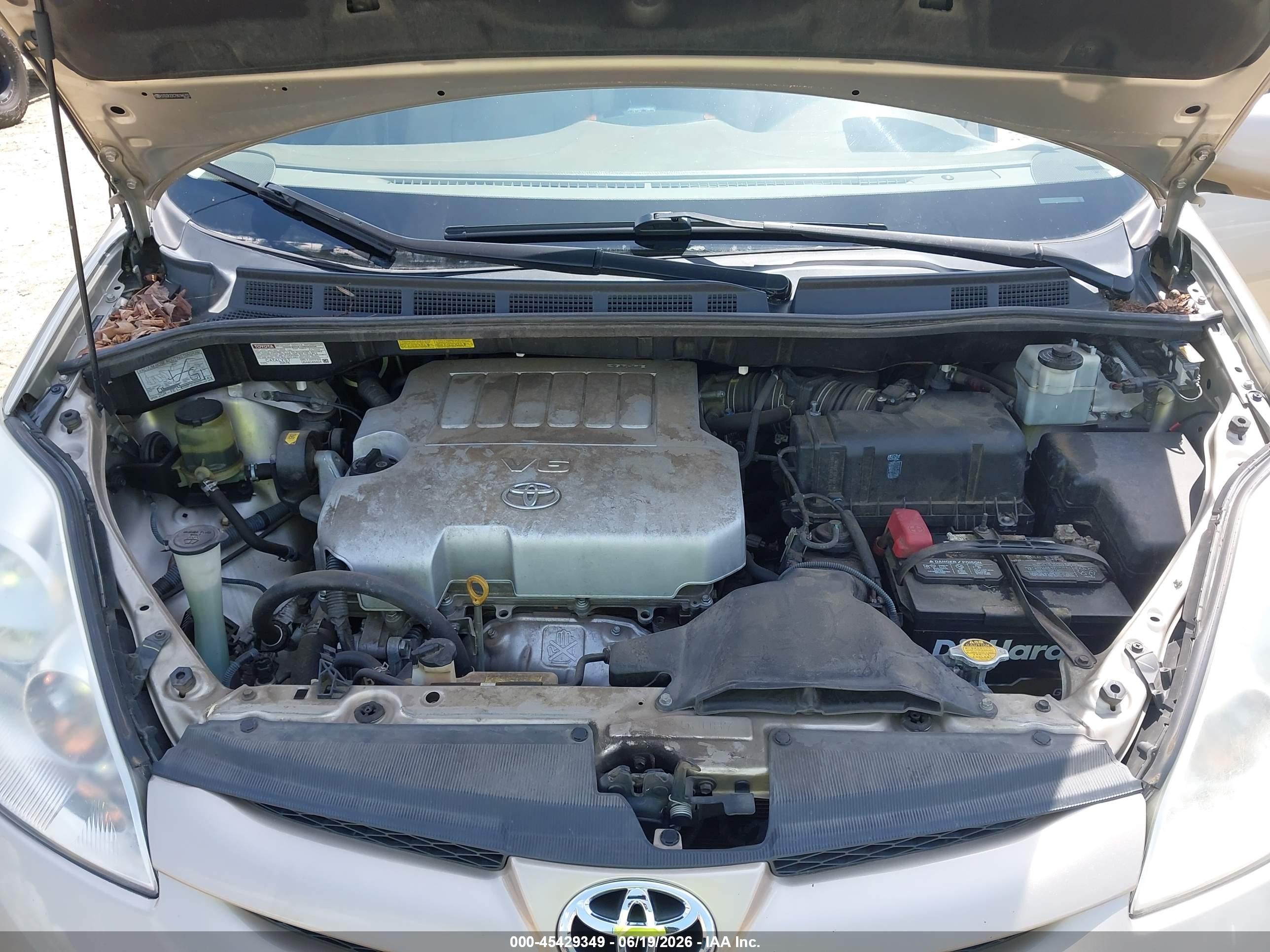 2008 Toyota Sienna Xle Gold vin: 5TDZK22C78S146702
