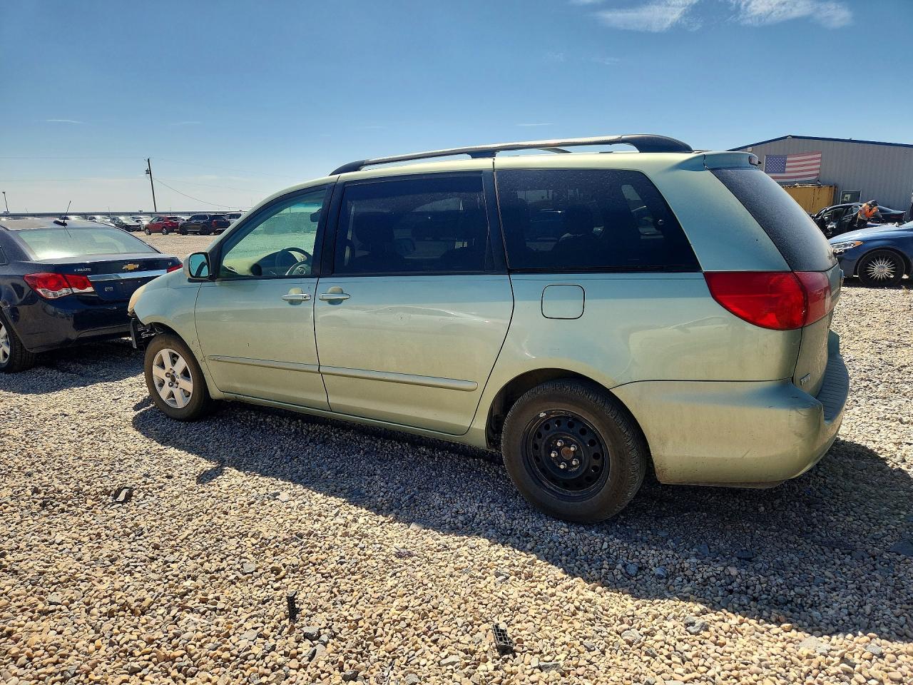 2008 Toyota Sienna Xle Green vin: 5TDZK22C78S168456