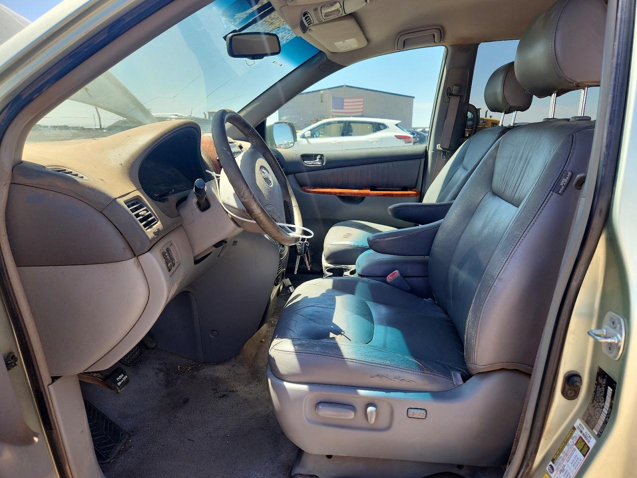 2008 Toyota Sienna Xle Green vin: 5TDZK22C78S168456