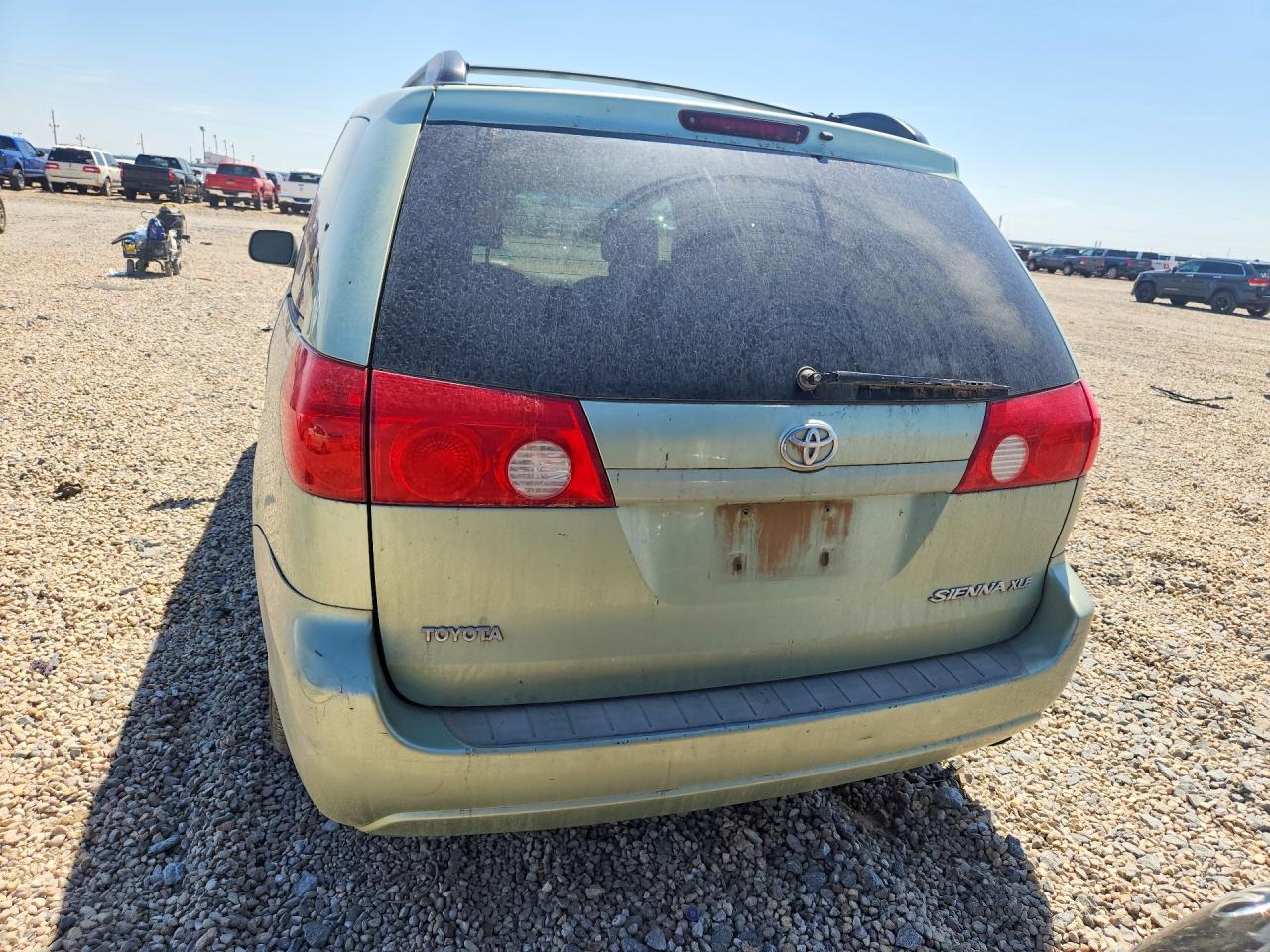 2008 Toyota Sienna Xle Green vin: 5TDZK22C78S168456