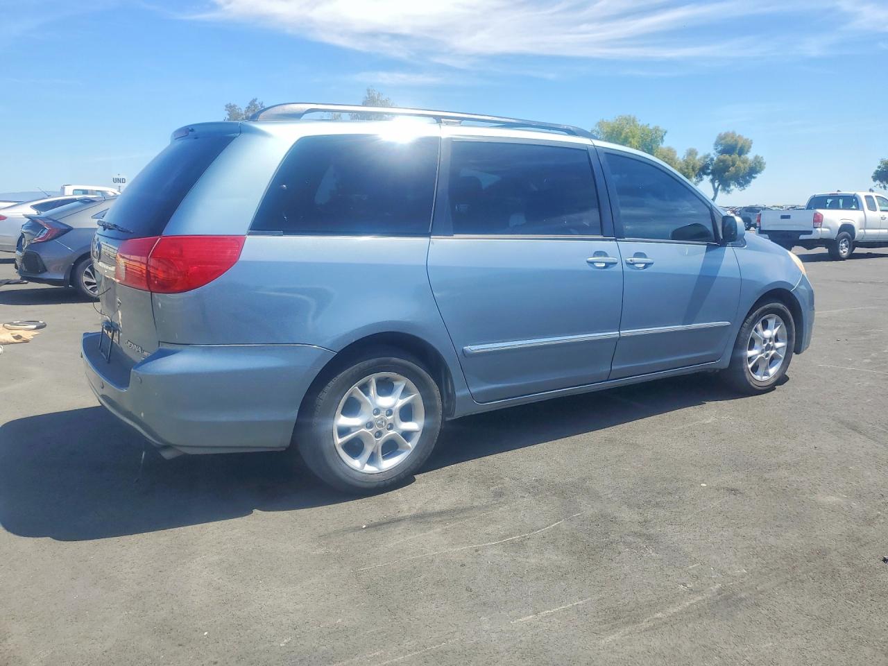 2008 Toyota Sienna Xle Limited Blue vin: 5TDZK22C78S169624
