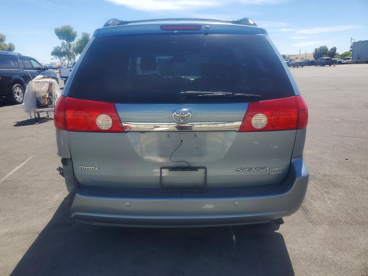 2008 Toyota Sienna Xle Limited Blue vin: 5TDZK22C78S169624