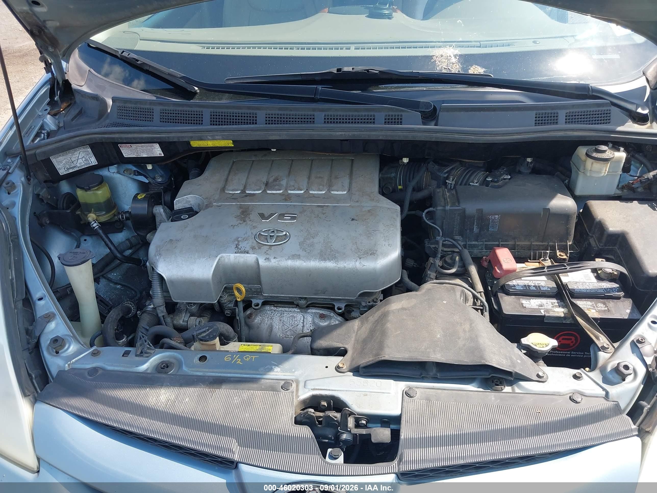 2008 Toyota Sienna Xle Синий vin: 5TDZK22C78S198508